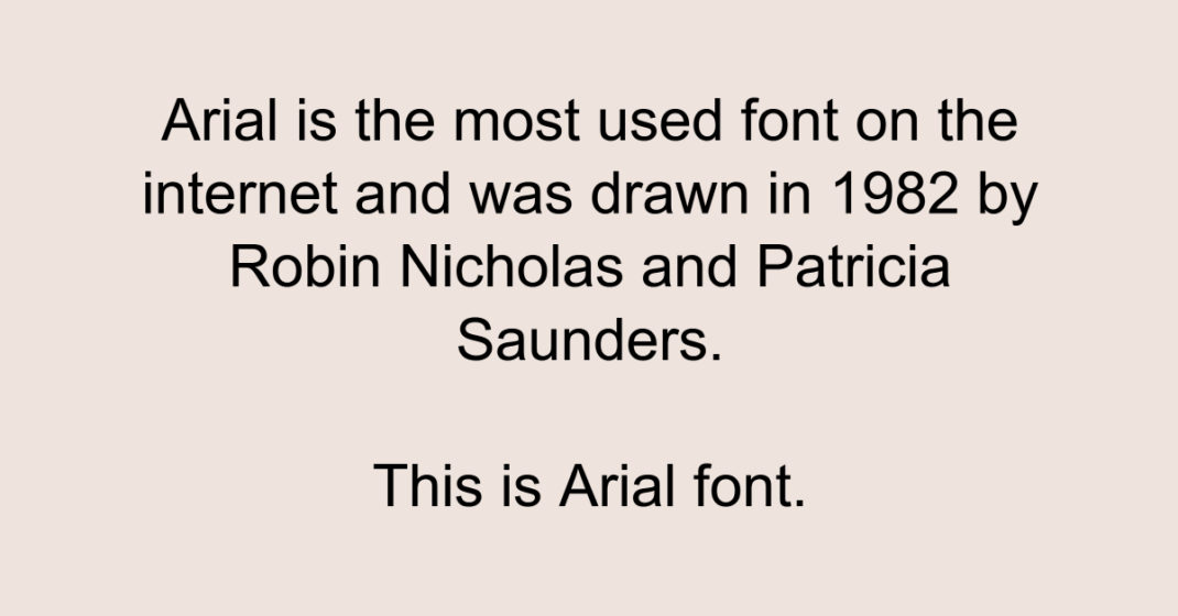 Arial