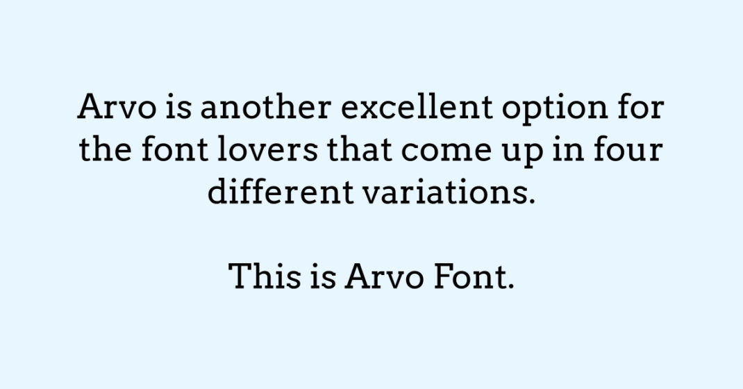 Arvo