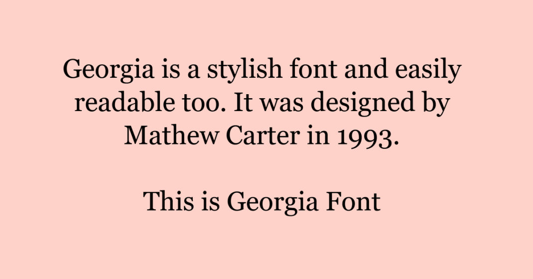 Georgia