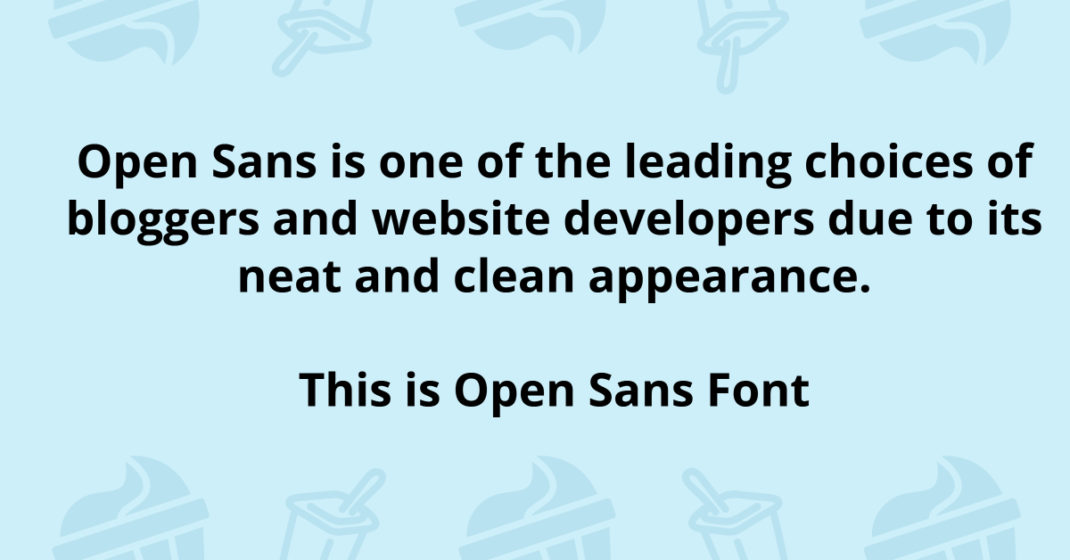 Open Sans