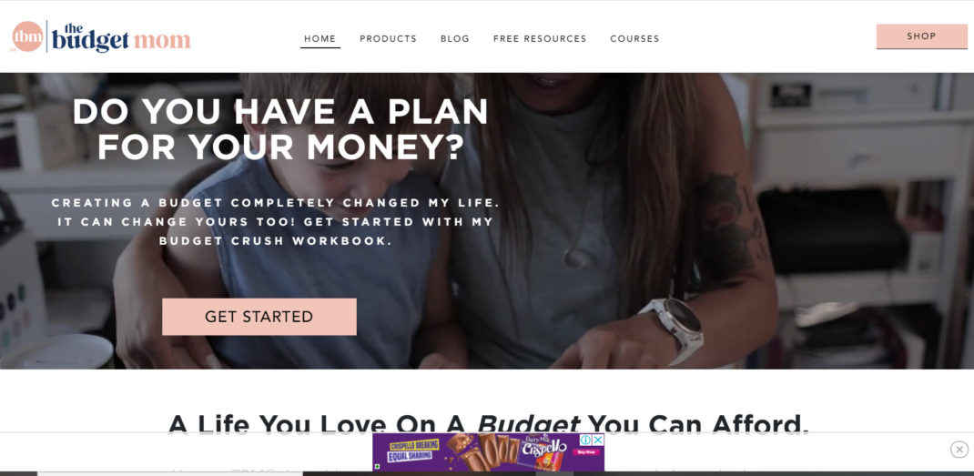 The budget Mom