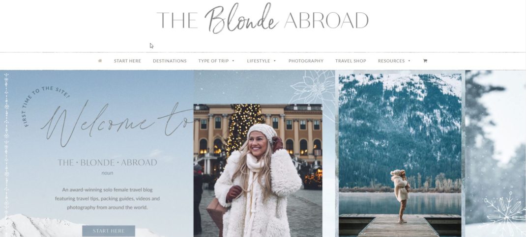 The Blonde Abroad
