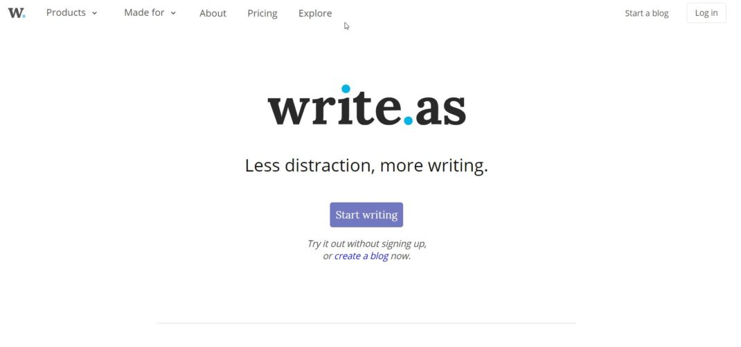 Write.as